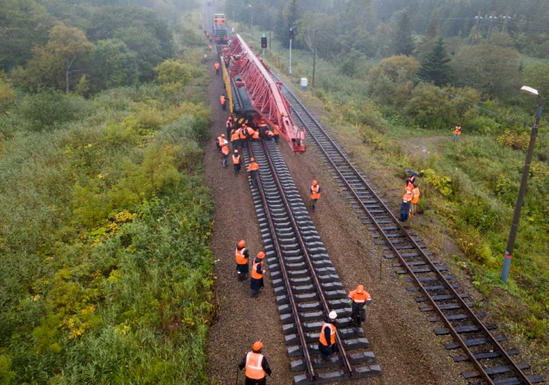 РЖД строит Сибирский меридиан 